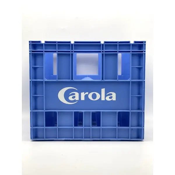 Caisse Carola bleue 16 grandes bouteilles